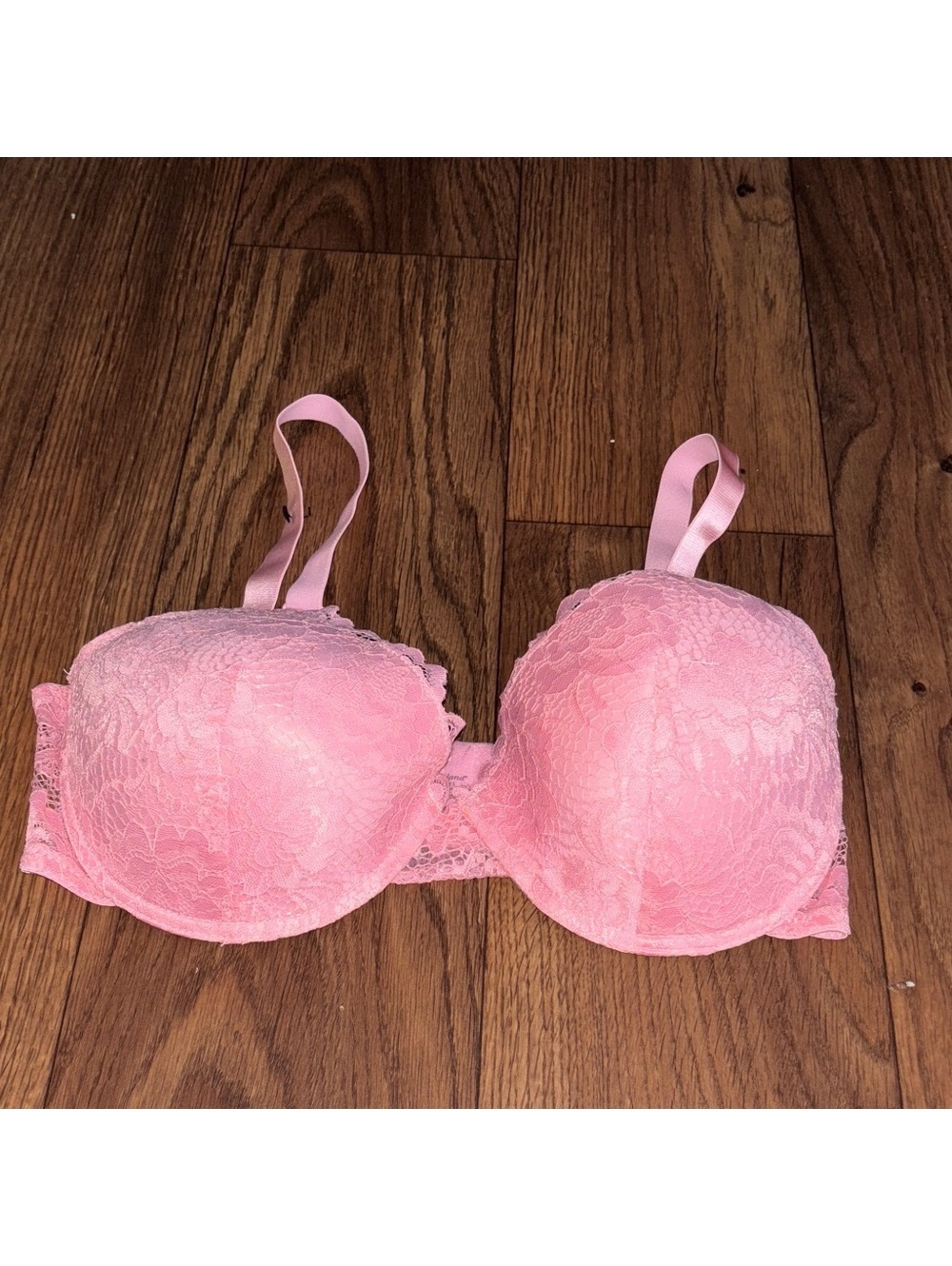 🇺🇸Kathy Ireland Lace Lace Bra in Pink